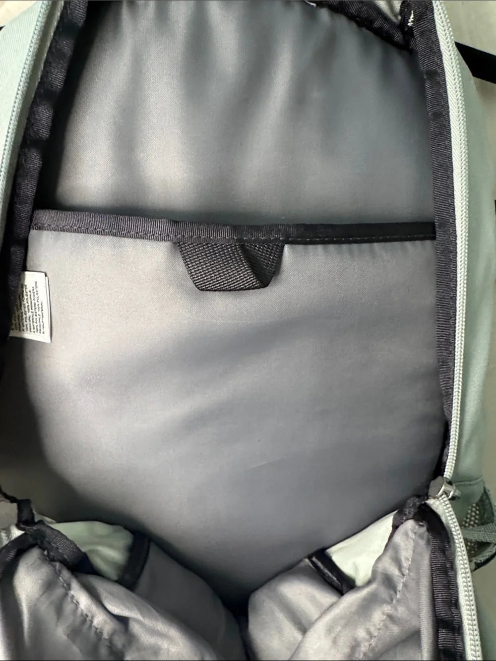 The North Face Jester Mint and Gray Daypack Backpack